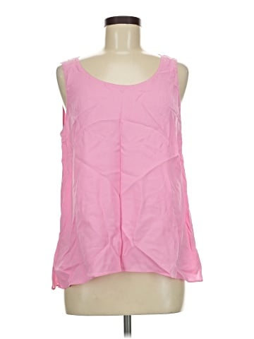 Lafayette 148 New York Sleeveless Silk Top (view 1)