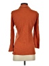 Reba Orange 3/4 Sleeve Button-Down Shirt Size S - photo 2