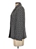 Kasper 100% Polyester Print Gray Blazer Size 2 - photo 5