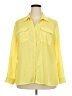 Studio Works 100% Polyester Yellow Long Sleeve Blouse Size 2X - photo 1