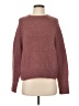 Express Solid Burgundy Pullover Sweater Size XS - photo 1