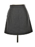 Acne Studios Solid Gray Suraya Flannel Mini Skirt Size 6 - photo 2