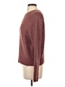 Express Solid Burgundy Pullover Sweater Size XS - photo 5