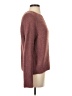 Express Solid Burgundy Pullover Sweater Size XS - photo 4