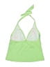 Beach Bay Tropical Green Swimsuit Top Size 12 - photo 2