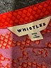 Whistles 100% Viscose Red Jumpsuit Size 10 - photo 4