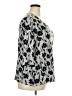 Bobeau Silver 3/4 Sleeve Blouse Size 2X - photo 4