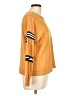 Tresics Stripes Orange Pullover Sweater Size L - photo 4