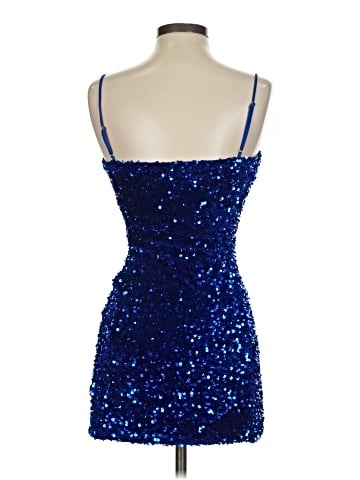Velvet Cocktail Dress (view 2)