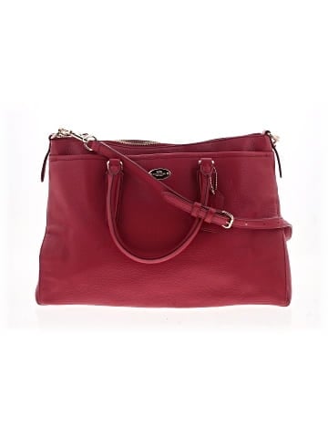 Coach Factory Leather Satchel (view 1)