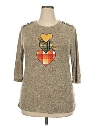 Truself 3/4 Sleeve T-Shirt (view 1)
