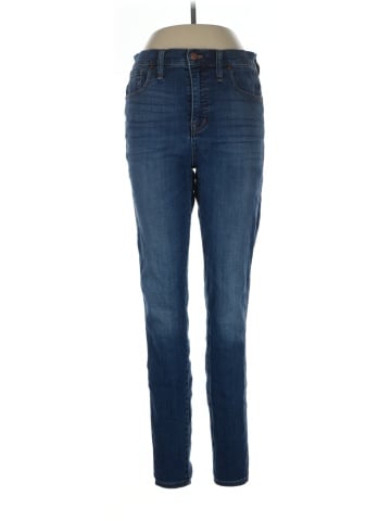 Madewell Tall 10" High-Rise Skinny Jeans in Danny Wash: TENCEL&trade; Denim Edition (view 1)