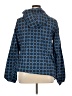 Lands' End 100% Polyester Print Blue Track Jacket Size 14 - 16 - photo 2