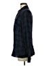 CAbi 100% Rayon Plaid Black Long Sleeve Button-Down Shirt Size M - photo 5