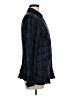 CAbi 100% Rayon Plaid Black Long Sleeve Button-Down Shirt Size M - photo 4