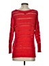 August Silk Red Pullover Sweater Size S - photo 2
