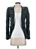 Marc Jacobs 100% Leather Green Leather Jacket Size 0 - photo 1
