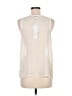Ultra Pink 100% Polyester Ivory Sleeveless Top Size M - photo 2
