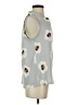 Hayden Gray Sleeveless Blouse Size S - photo 4