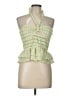 Lena Green Sleeveless Blouse Size L - photo 1