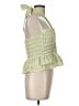 Lena Green Sleeveless Blouse Size L - photo 4