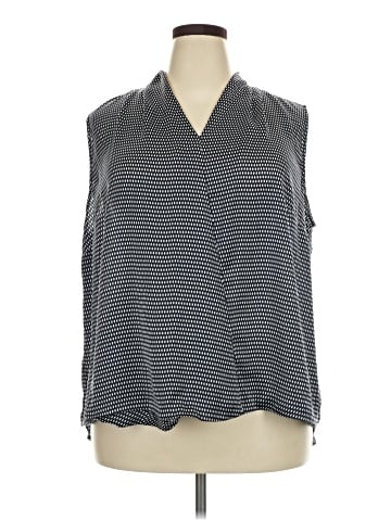 Como Black Sleeveless Blouse (view 1)