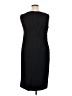 Kasper Solid Black Cocktail Dress Size 16 - photo 2
