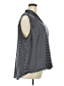 Como Black 100% Polyester Gray Sleeveless Blouse Size 3X - photo 4