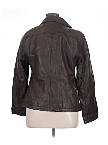 Liz Claiborne Leather Jacket (view 2)