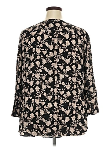 Monday Fun 3/4 Sleeve Blouse (view 2)