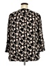 Monday Fun 100% Rayon Black 3/4 Sleeve Blouse Size 3X - photo 2