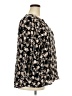Monday Fun 100% Rayon Black 3/4 Sleeve Blouse Size 3X - photo 4