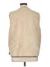 Boden 100% Polyester Ivory Faux Fur Vest Size 16 - 18 - photo 2