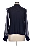 Cable & Gauge Blue Long Sleeve Blouse Size L - photo 1