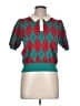 Shein Argyle Teal Sweater Vest Size L - photo 1