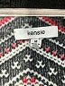 Kensie Print Black Pullover Sweater Size M - photo 7