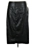 Torrid Black Faux Leather Skirt Size 22 - photo 2