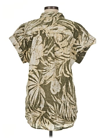 Lauren by Ralph Lauren Short Sleeve Button-Down Shirt (view 2)