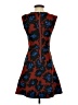 J.Crew 100% Polyester Print Blue Cocktail Dress Size 00 - photo 2