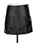 Monki 100% Polyester Black Faux Leather Skirt Size EU 42 / US 12 - photo 2