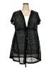 Catalina 100% Polyester Black Kimono Size 3X - photo 1