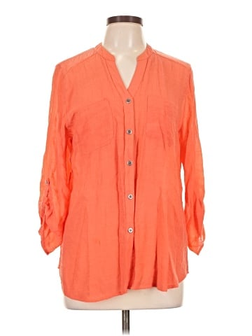 Signature Studio 3/4 Sleeve Blouse (view 1)