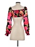 Beginning Boutique 100% Polyester Pink 3/4 Sleeve Blouse Size 4 - photo 2