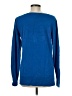 Liz Claiborne 100% Cotton Chevron-herringbone Blue Pullover Sweater Size M - photo 2