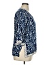 Escapada 100% Rayon Blue 3/4 Sleeve Blouse Size XL - photo 4