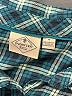 St. John's Bay 100% Cotton Plaid Teal Long Sleeve Button-Down Shirt Size M - photo 7