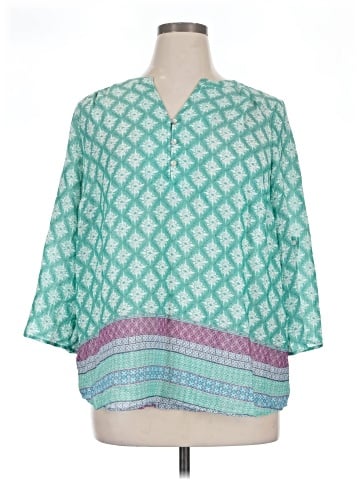 Faded Glory 3/4 Sleeve T-Shirt (view 1)