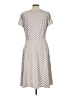 Perceptions Houndstooth Silver Casual Dress Size L - photo 2