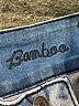 Bamboo Hearts Blue Jeans Size 1 - photo 4