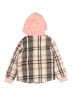 Shein Plaid Pink Jacket Size 8 - photo 2